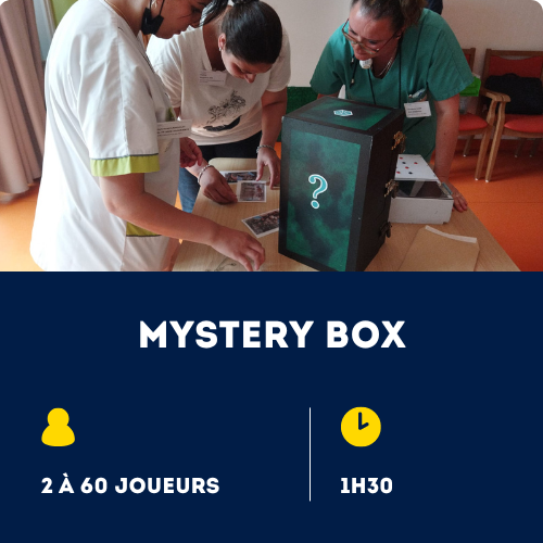 Mystery box MK teambuilding