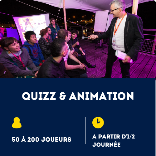 quiz et animation MK teambuilding