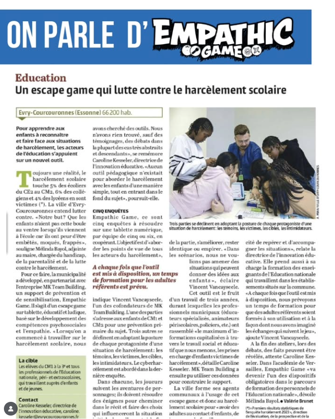 empathic game gazette des communes